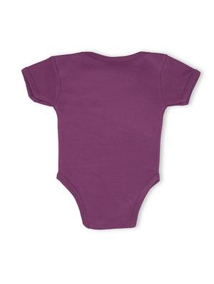 set of 3 purple cotton onesies - 16323516 - Standard Image - 6
