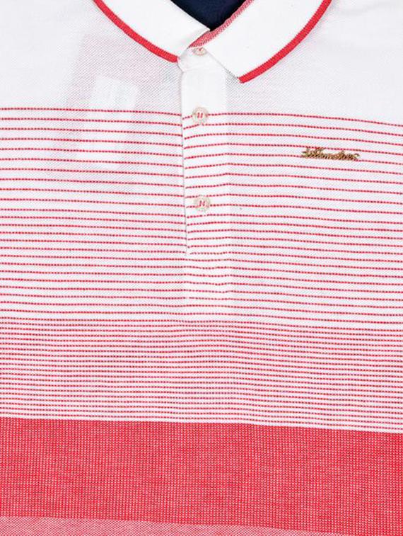 polo neck stripe t-shirt - 16324135 - Zoom Image - 3