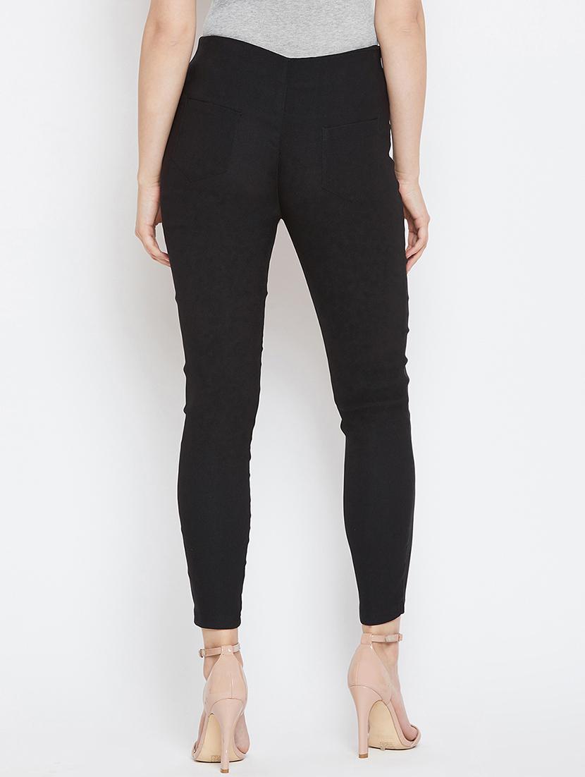 zip detail high rise jeggings - 16324202 - Zoom Image - 3