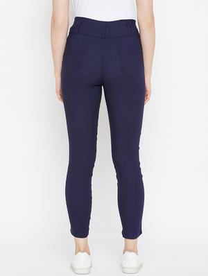 button detail high rise jeggings - 16324227 - Standard Image - 3