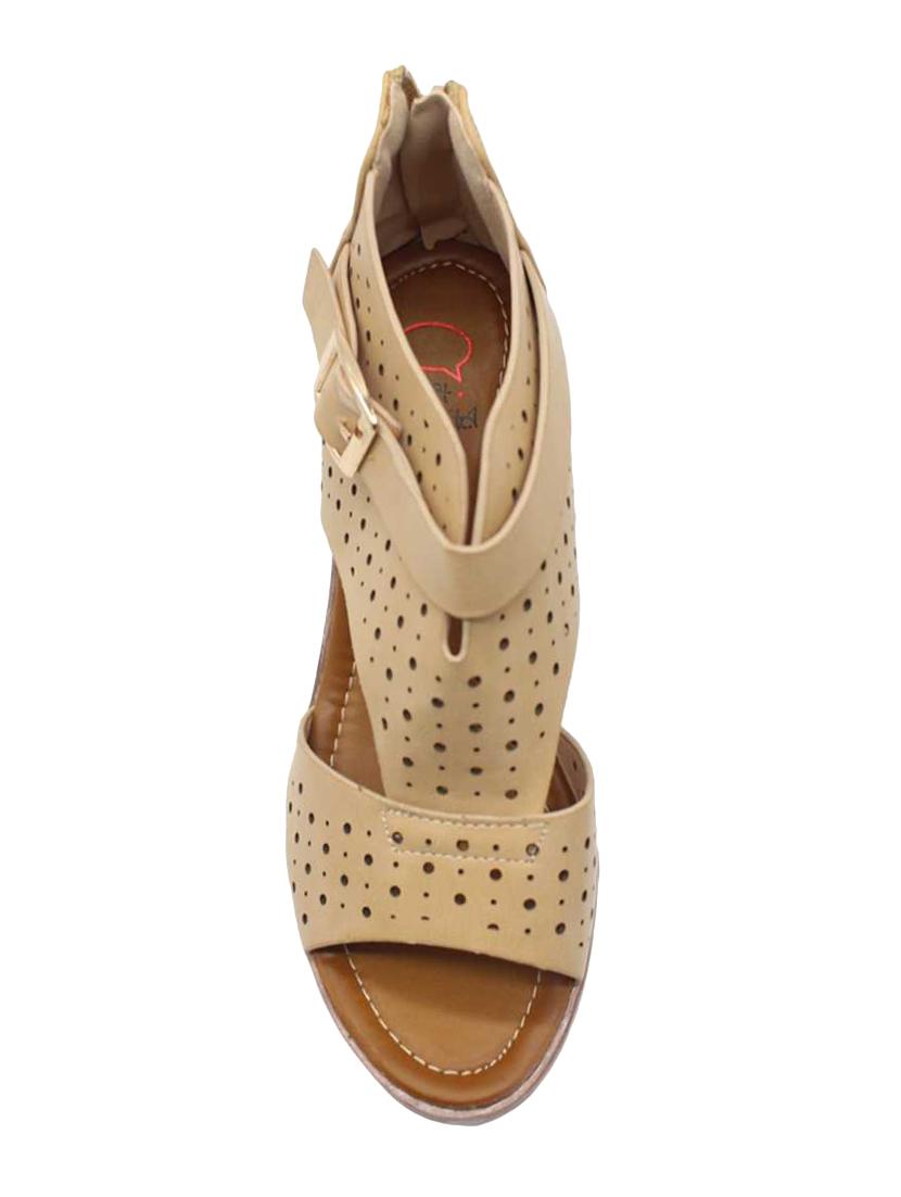 brown closed back sandals - 16325133 - Zoom Image - 3