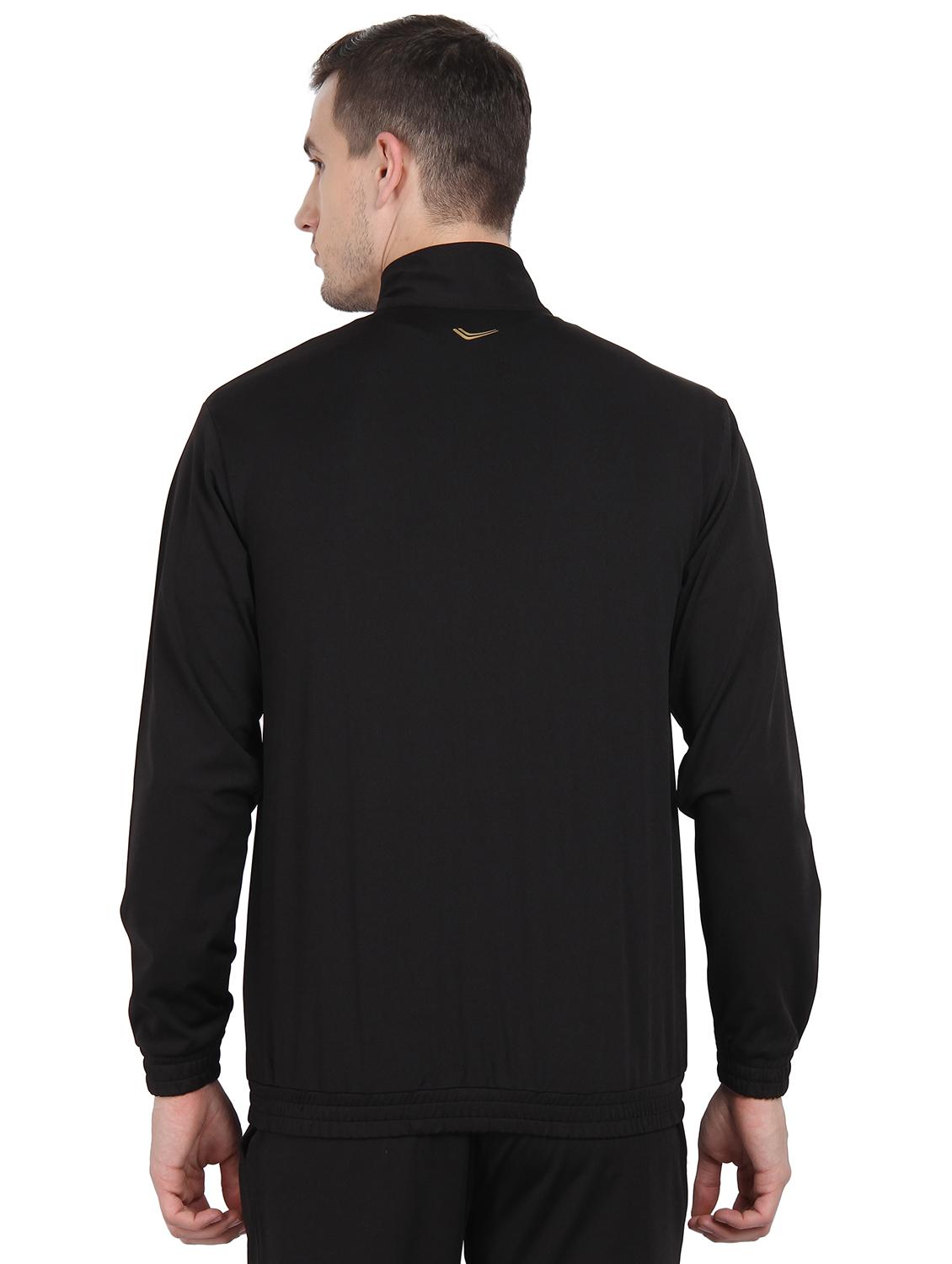black polyester blend casual jacket - 16325591 - Zoom Image - 3