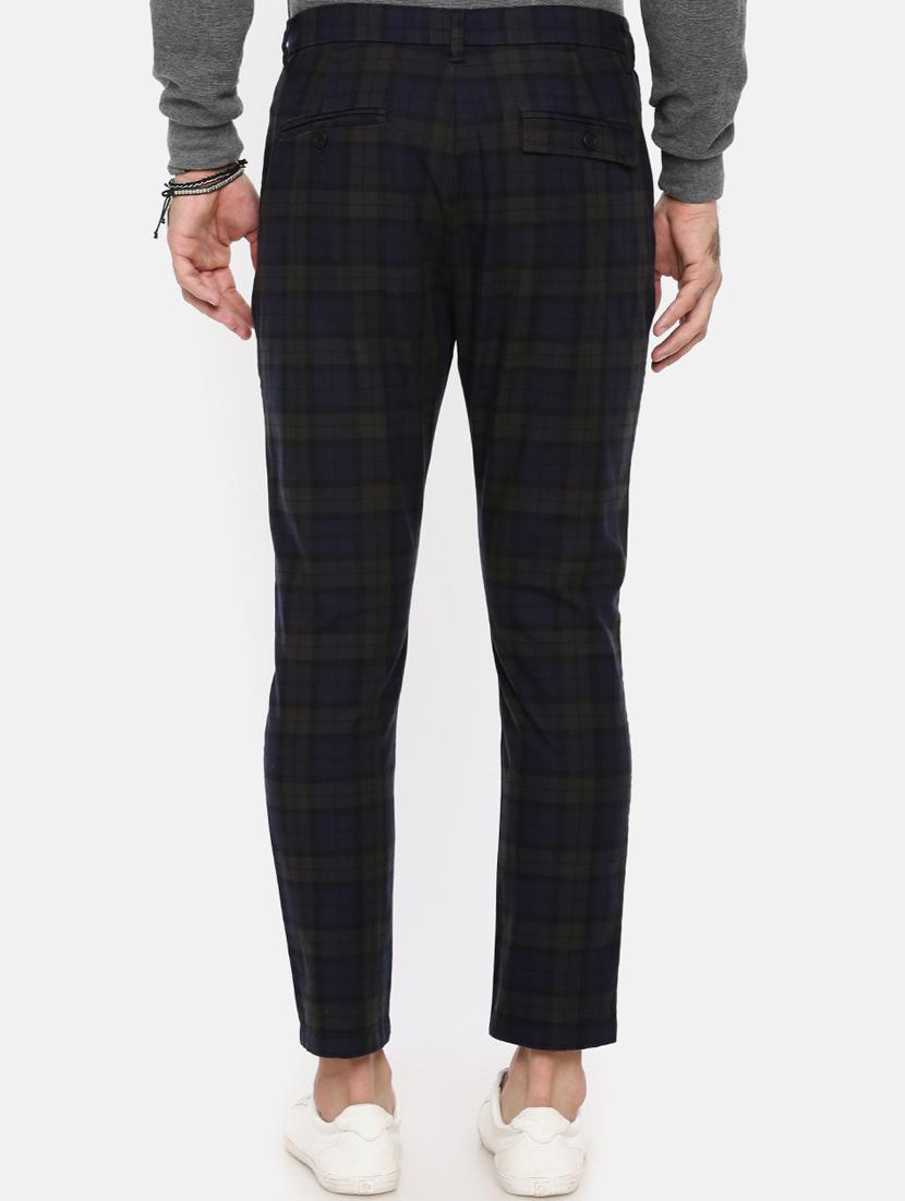 multicolored checkered chinos - 16325719 - Zoom Image - 3