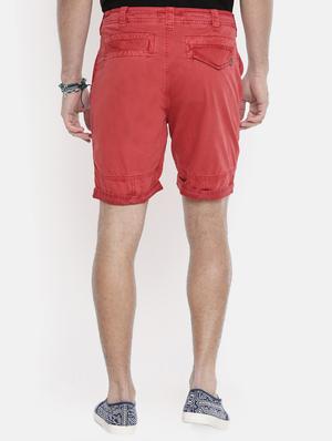 red solid bermuda - 16325777 - Standard Image - 3