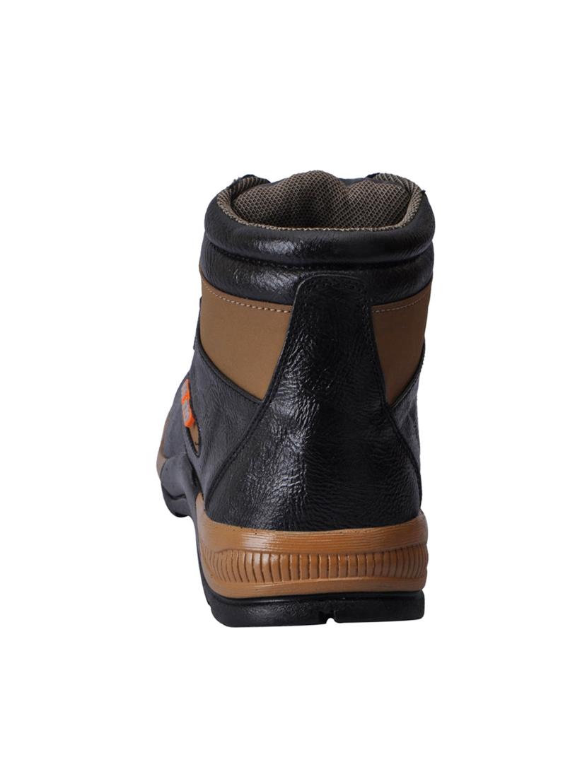 blue leatherette high ankle boots - 16326026 - Zoom Image - 3