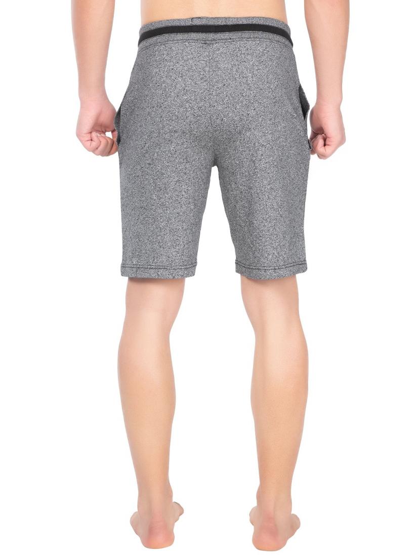 grey textured shorts - 16326810 - Zoom Image - 3