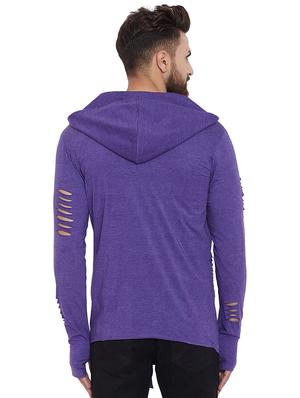 blue ripped shrug - 16327665 - Standard Image - 3