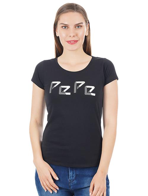 short sleeved letter print tee - 16328904 - Very Small Image - 1
