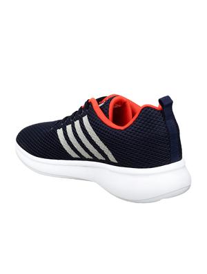 navy blue mesh sport shoes - 16329011 - Standard Image - 3