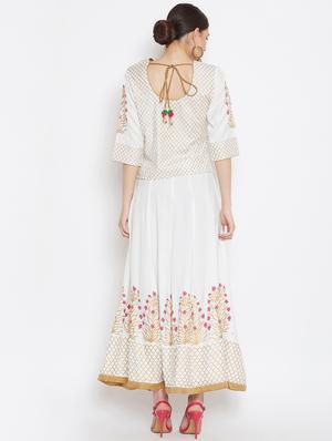 block printed skirt top set - 16330712 - Standard Image - 3