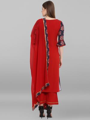 floral printed suit set - 16331334 - Standard Image - 3