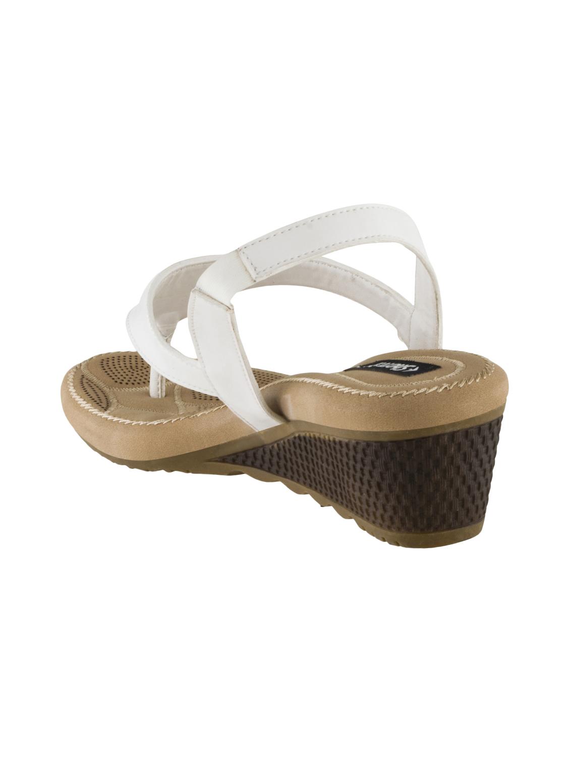white back strap wedges - 16332568 - Zoom Image - 3