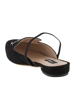 black back strap sandals - 16333645 - Standard Image - 3