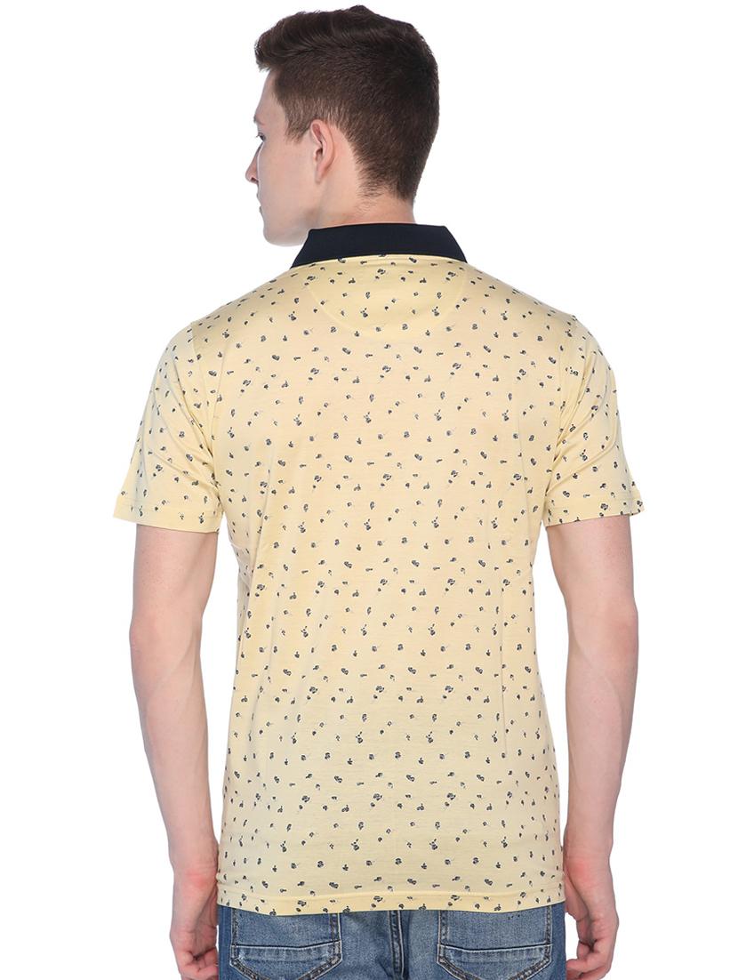 yellow all over print tshirt - 16333767 - Zoom Image - 3