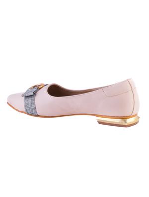 nude slip on ballerinas - 16333886 - Standard Image - 3