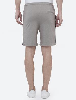 grey striped shorts - 16334704 - Standard Image - 3