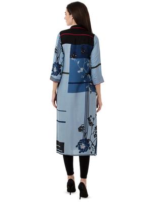 printed tassels detail straight kurta - 16335675 - Standard Image - 3