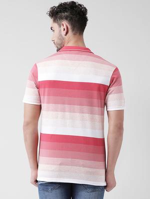red striped polo tshirt - 16335931 - Standard Image - 3