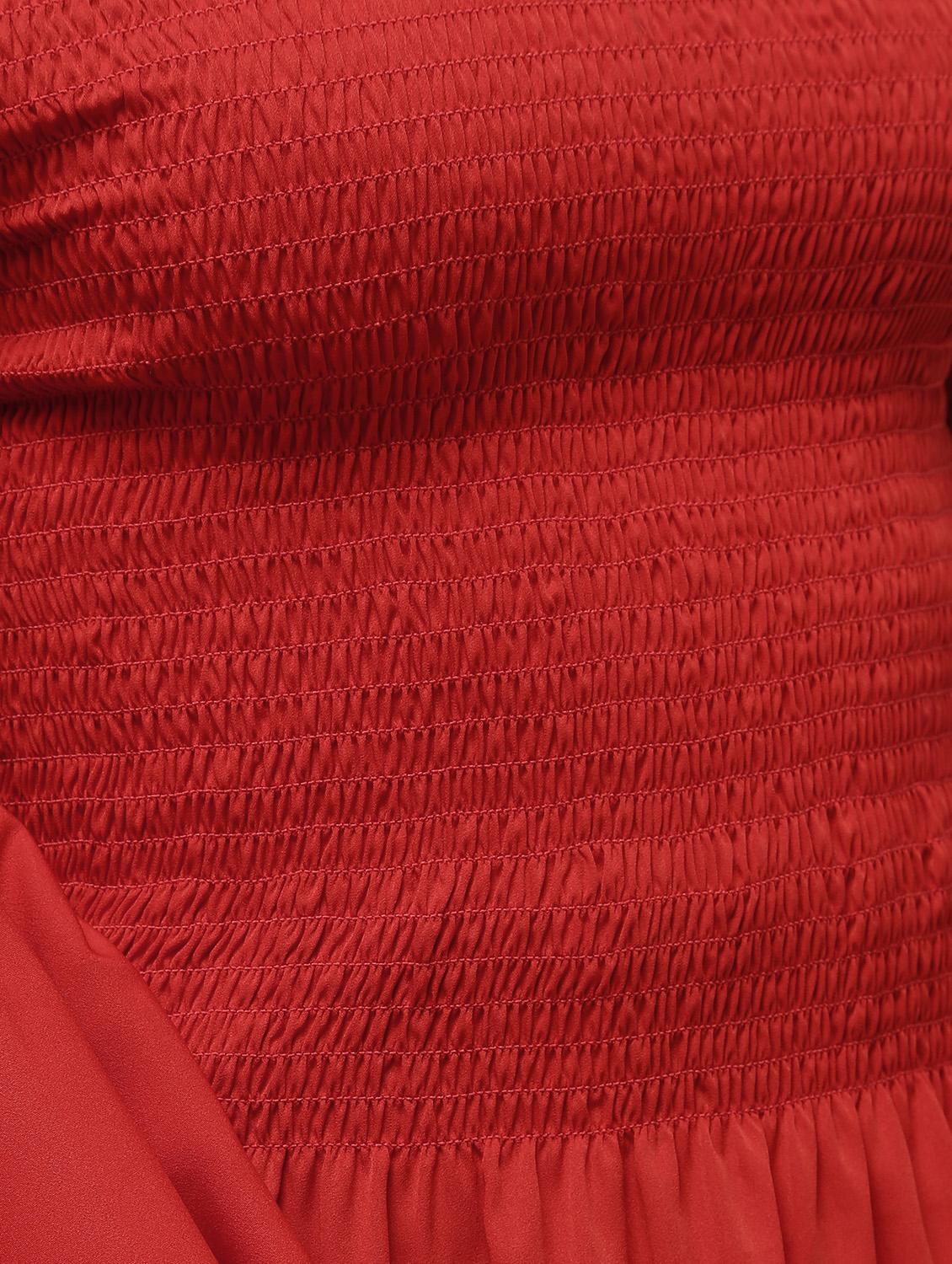 smock detail bell sleeved top - 16336463 - Zoom Image - 6