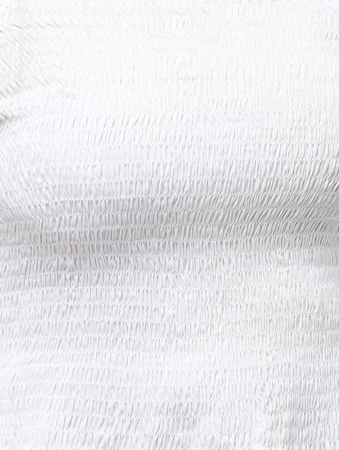 smock detail bell sleeved top - 16336464 - Zoom Image - 6