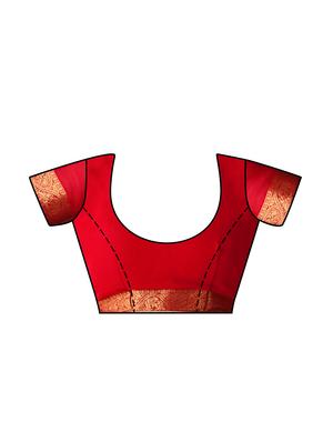 conversational kanjivaram saree with blouse - 16338139 - Standard Image - 3