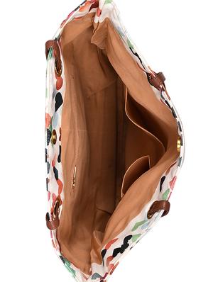 white canvas regular tote - 16338203 - Standard Image - 3