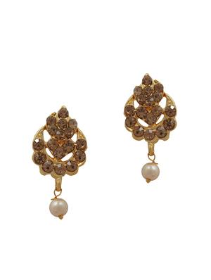 gold metal necklaces and earring - 16339917 - Standard Image - 3