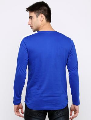 blue cotton front print tshirt - 16340860 - Standard Image - 3