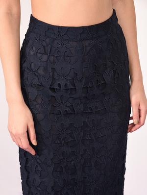 high rise laced pencil skirt - 16340912 - Standard Image - 3
