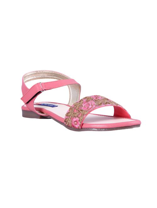 pink back strap sandals - 16341960 - Standard Image - 1