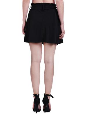 tie knot button -up A-line skirt - 16342866 - Standard Image - 3