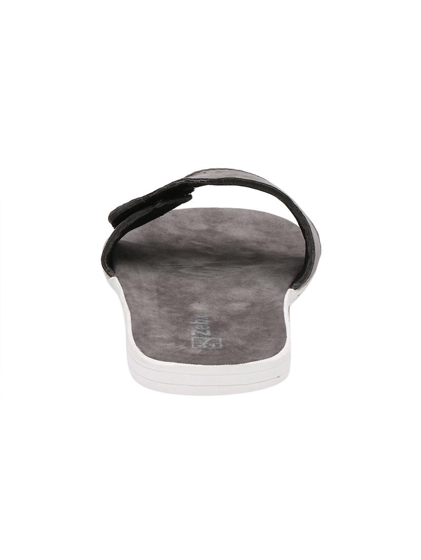 grey suede slip on flip flops - 16343557 - Zoom Image - 3