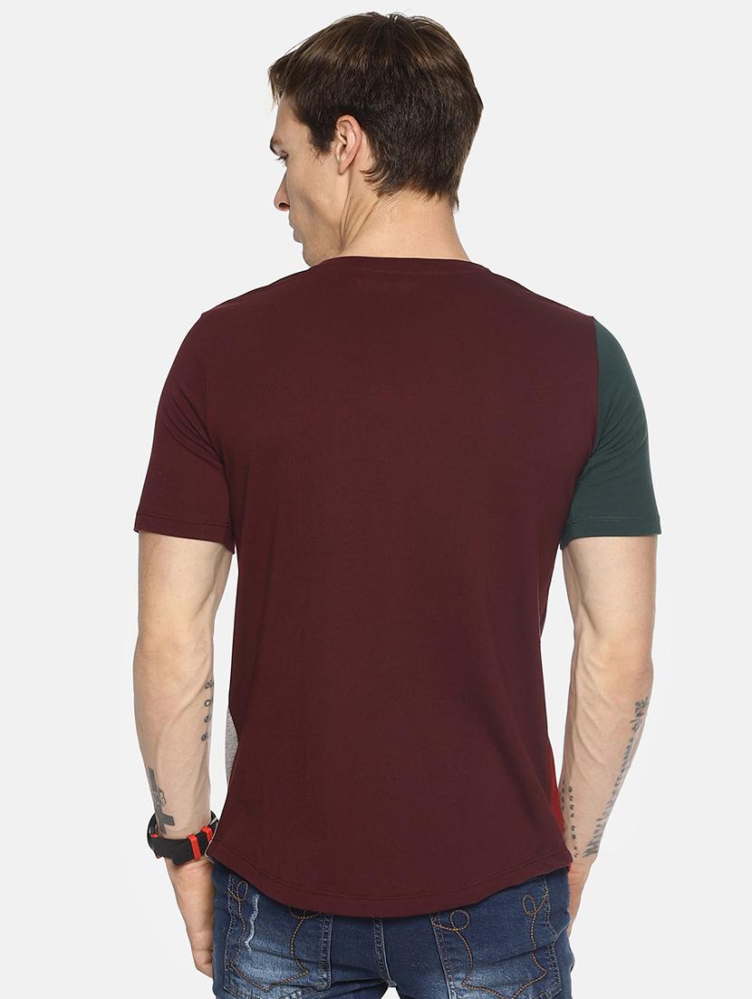 multi color block t-shirt - 16345806 - Zoom Image - 3