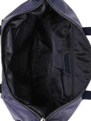 blue leatherette (pu) regular handbag - 16347327 - Standard Image - 3
