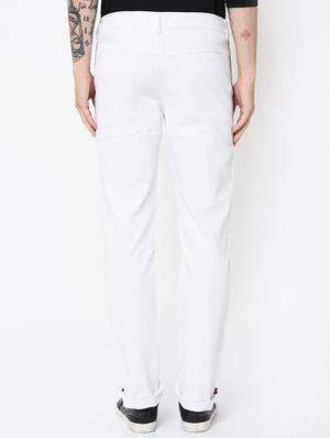 white side striped chinos - 16348145 - Standard Image - 3