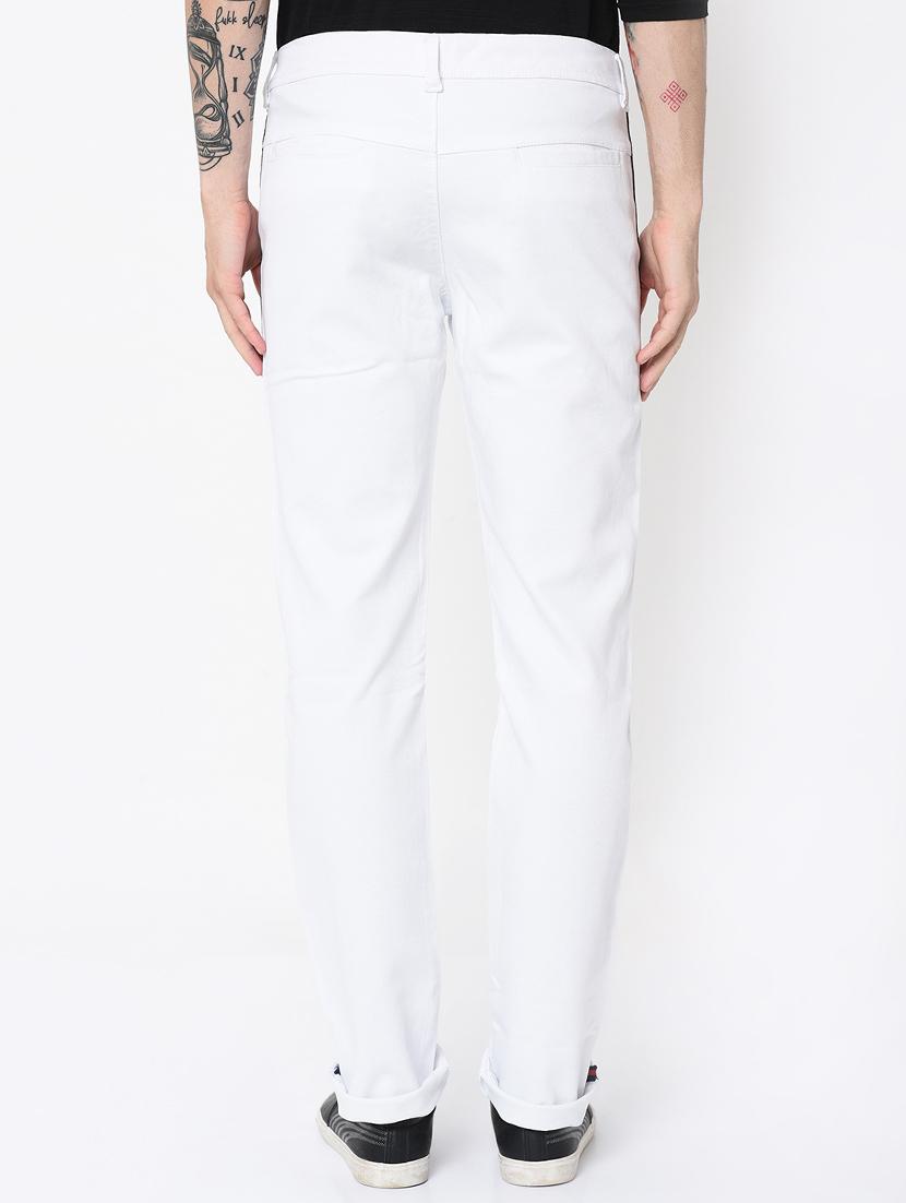 white side striped chinos - 16348145 - Zoom Image - 3