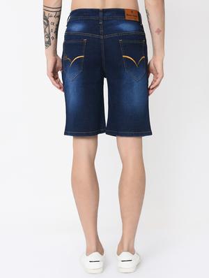 dark blue side stripe shorts - 16348150 - Standard Image - 3