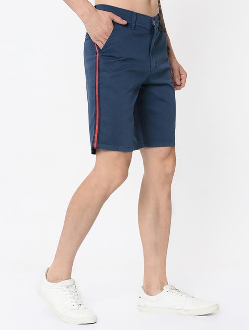 blue side striped bermuda - 16348151 - Standard Image - 1