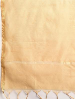 solid chanderi dupatta - 16352212 - Standard Image - 3