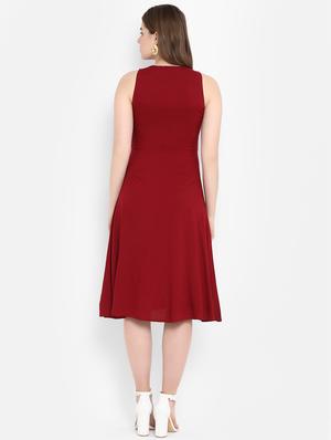 button up a-line dress - 16353690 - Standard Image - 3