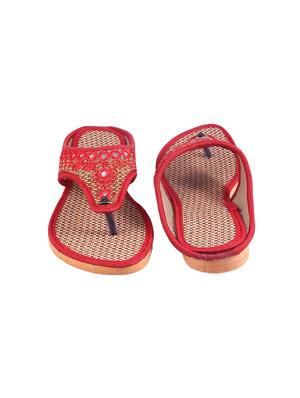 red toe separator sandals - 16356442 - Standard Image - 3