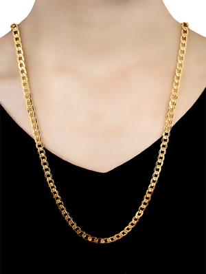 gold chain necklace - 16358632 - Standard Image - 3