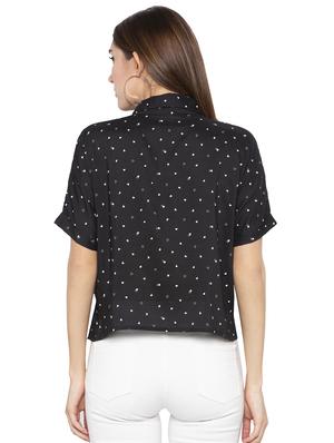 short sleeved heart print shirt - 16360875 - Standard Image - 3