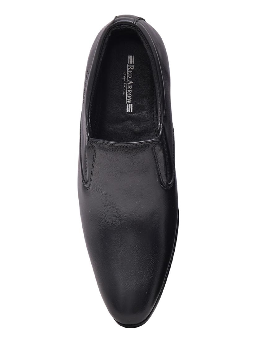 black leather slip ons - 16364420 - Zoom Image - 3
