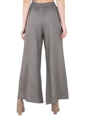high rise solid palazzo - 16364447 - Standard Image - 3