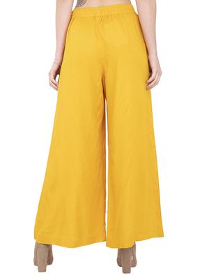 high rise solid palazzo - 16364449 - Standard Image - 3