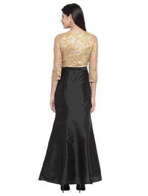 cold shoulder embellished gown - 16368048 - Standard Image - 3