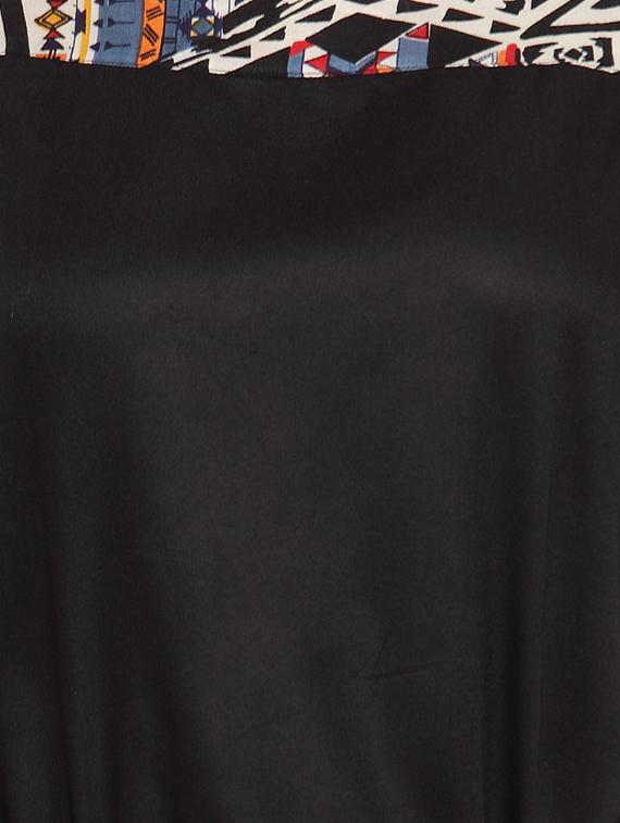 drawstring aztec blouson dress - 16368057 - Zoom Image - 3