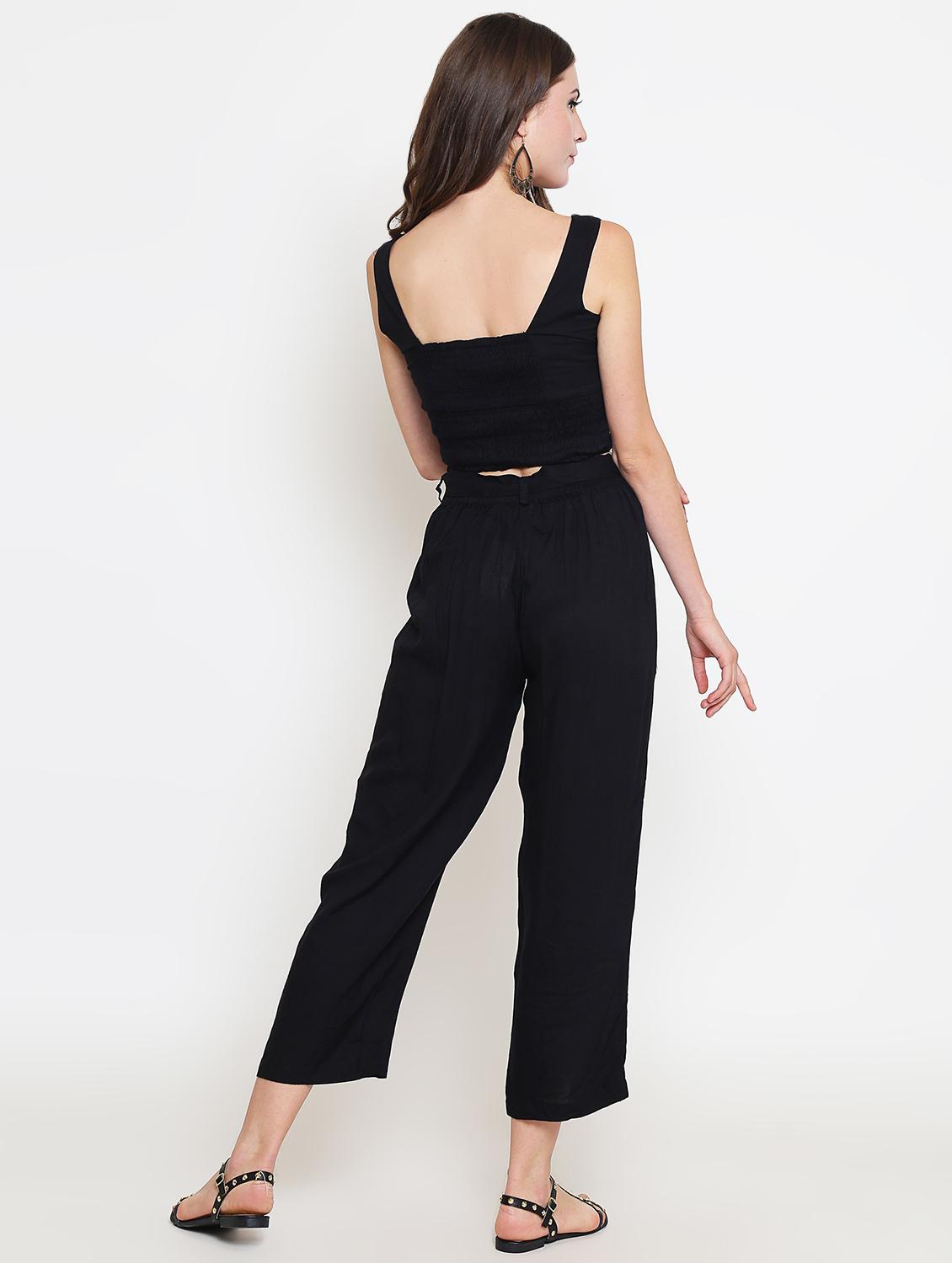 smock detail tie front western wear set - 16369200 - Zoom Image - 3