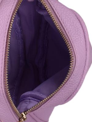 pink leatherette (pu) regular sling bag - 16372388 - Standard Image - 3